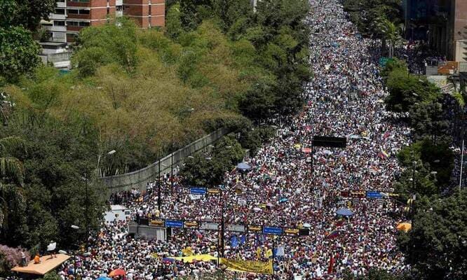Manifestacao-venezuela-caracas